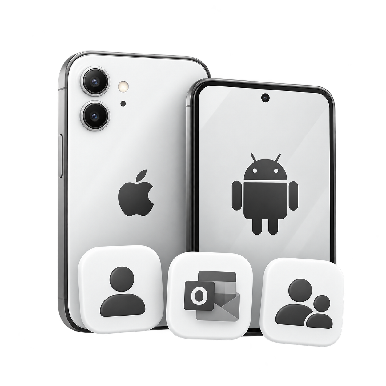 iPhone ve Android'de rehbere kaydetme
